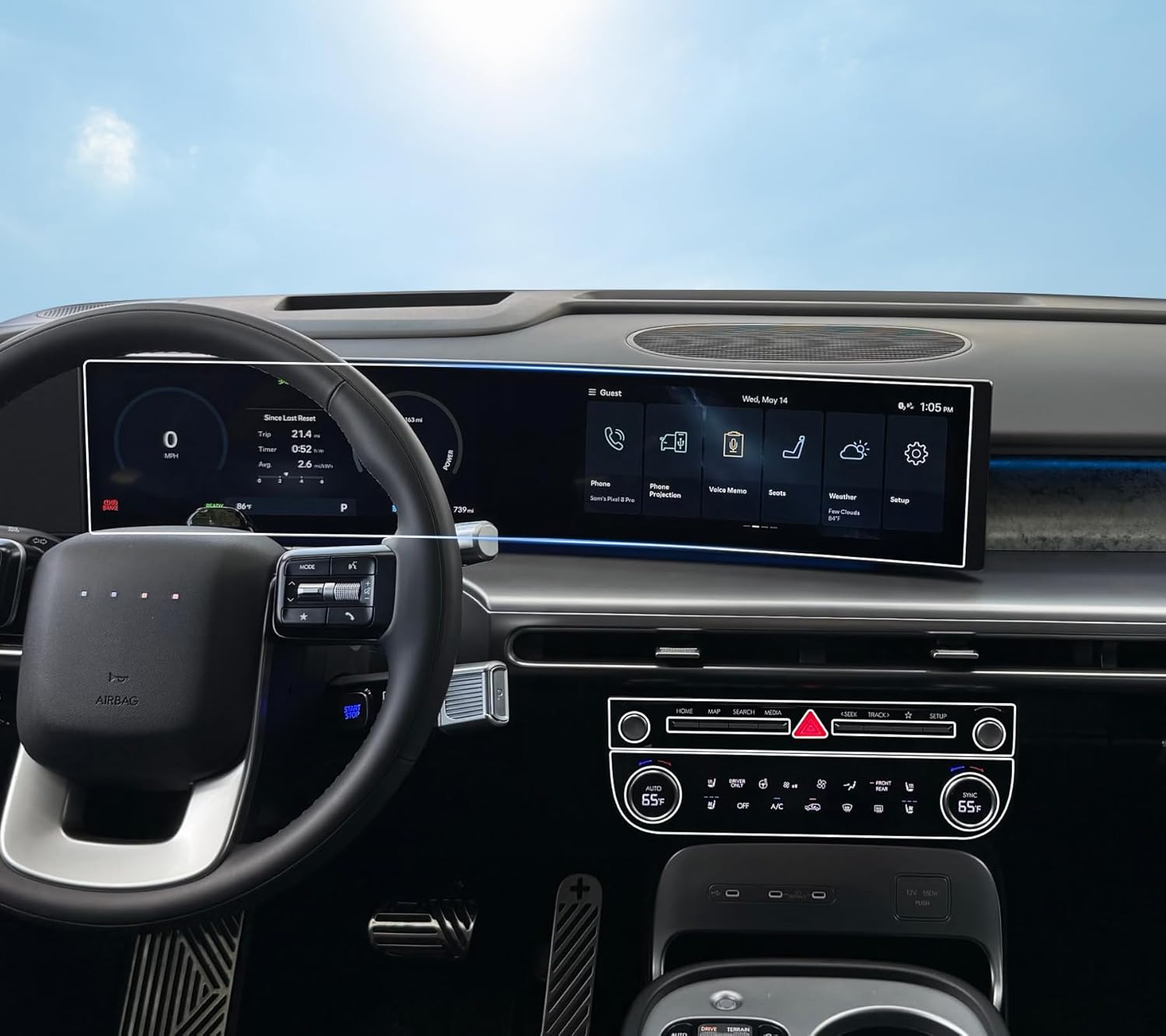 2026 Hyundai Ioniq 9 Screen Protector for Ultimate Protection