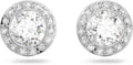Swarovski Una Angelic Crystal Stud Earrings - Elegant Everyday Sparkle