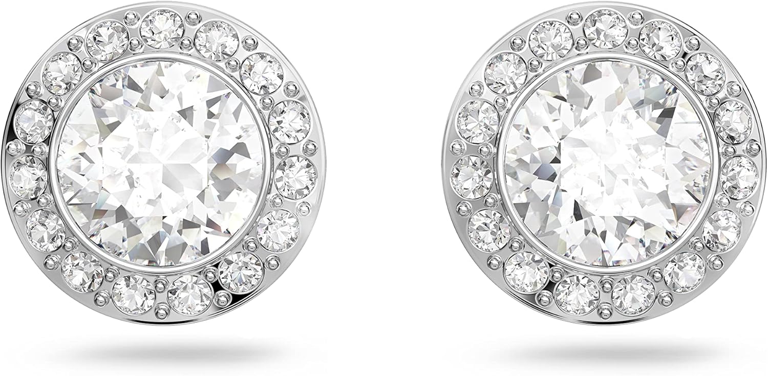 Swarovski Una Angelic Crystal Stud Earrings for Elegant Style