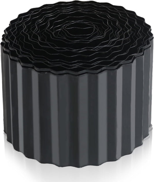 Metal Corrugated Garden Edging for Stylish Flower Beds and Lawns