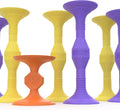 Popdarts Pro Pack Game Set (Purple and Yellow) - Portable Suction Cup