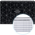 A5 Check Registers for Personal Checkbook - Big Register for Accurate