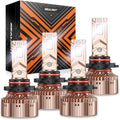 SEALIGHT X6S 9005 9006 Bulbs Combo for Ultra-Bright Lighting