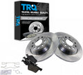 Rear Brake Pad and Rotor Set Compatible with 2016-2021 Audi TT Quattro