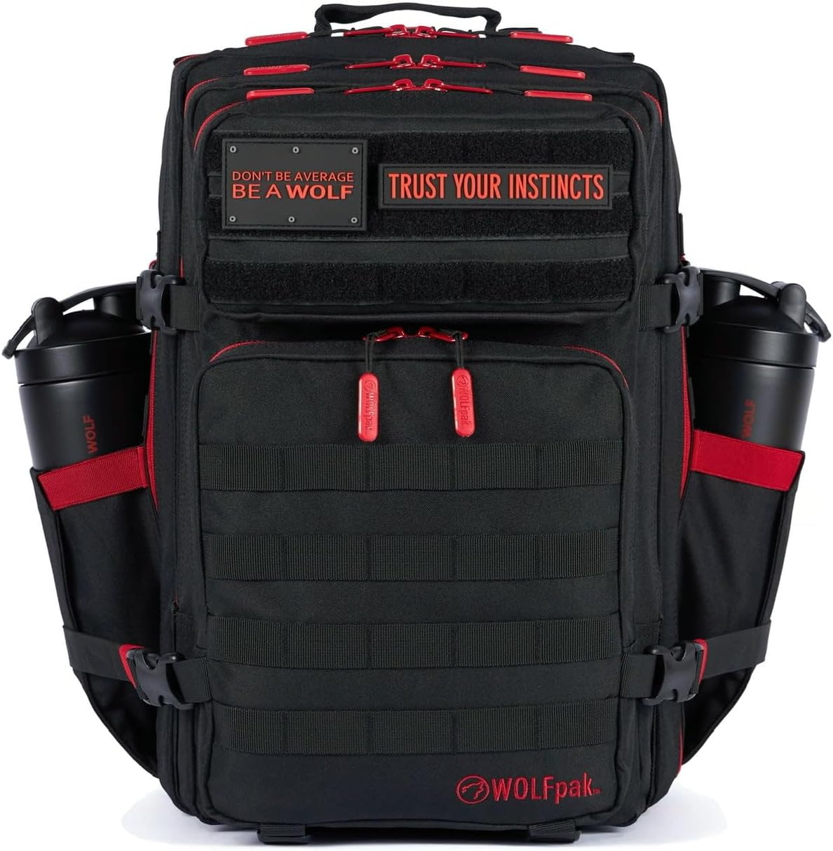 WOLFpak 45L Athletic Gym Backpack - Durable Waterproof Design