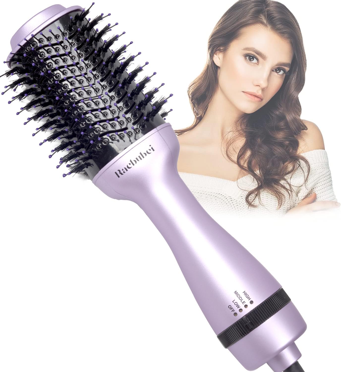 Salon-Quality Hair Volumizer - Professional Ionic Brush