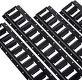 2ft E Track Rail Tie-Down Kit - Heavy Duty 4 Pack Etrack Rails System