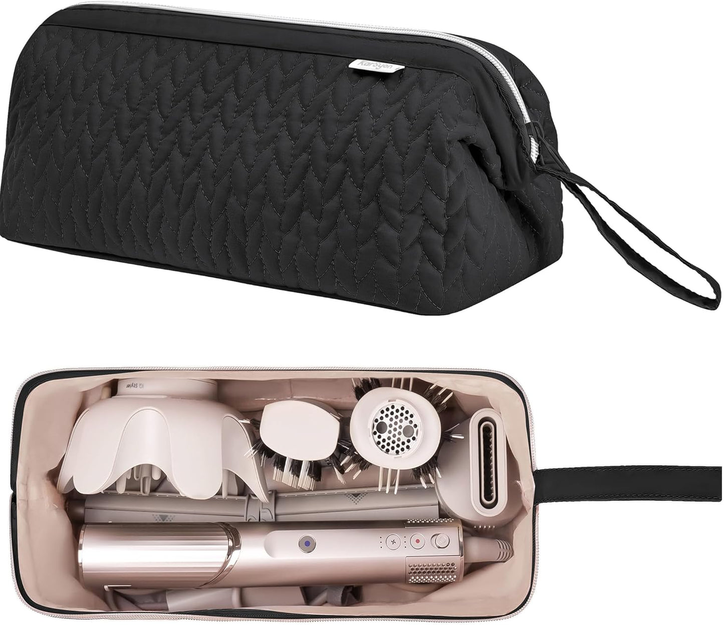 KarSyon Hair Tools Case - Stylish Travel Solution