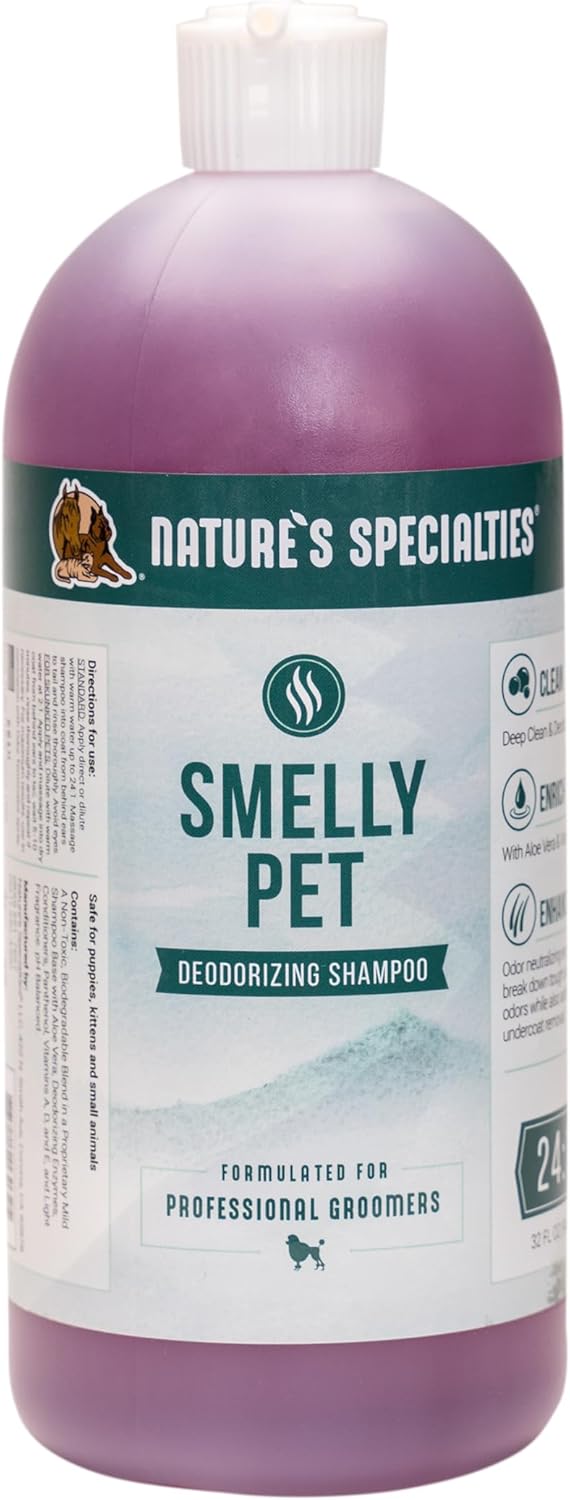 Nature's Specialties Smelly Pet Dog Shampoo for Lasting Clean