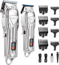 Hair Clippers for Men Professional Cordless Trimmer Set - 5hr Battery