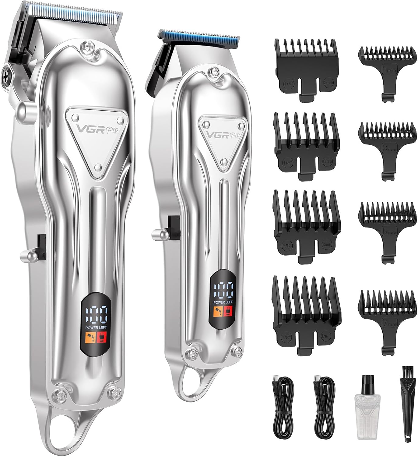 Professional Hair Clippers for Men with Long Battery Life