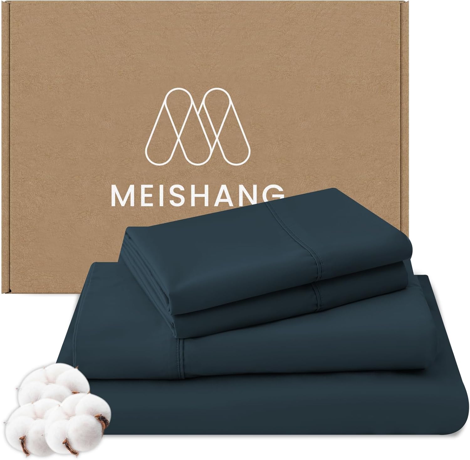1000 Thread Count Egyptian Cotton Sheets King - Luxurious Comfort