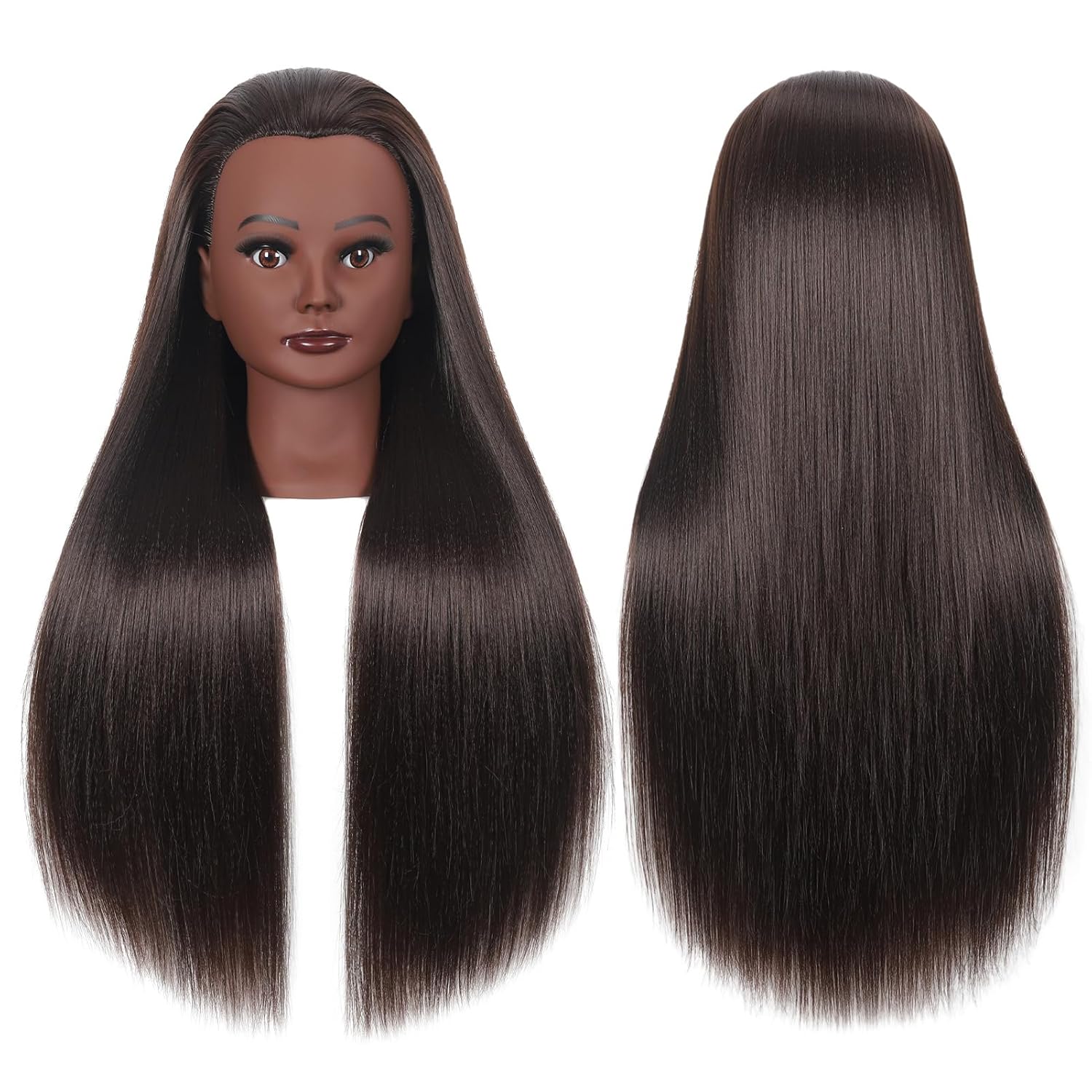 26-28 Inch Mannequin Head for Hair Styling Practice and Training