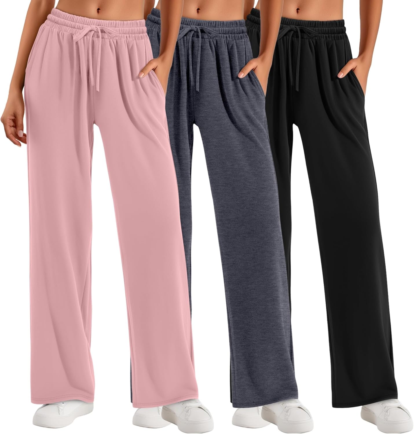 Neer Women's Baggy Sweatpants with Pockets for Cozy Comfort