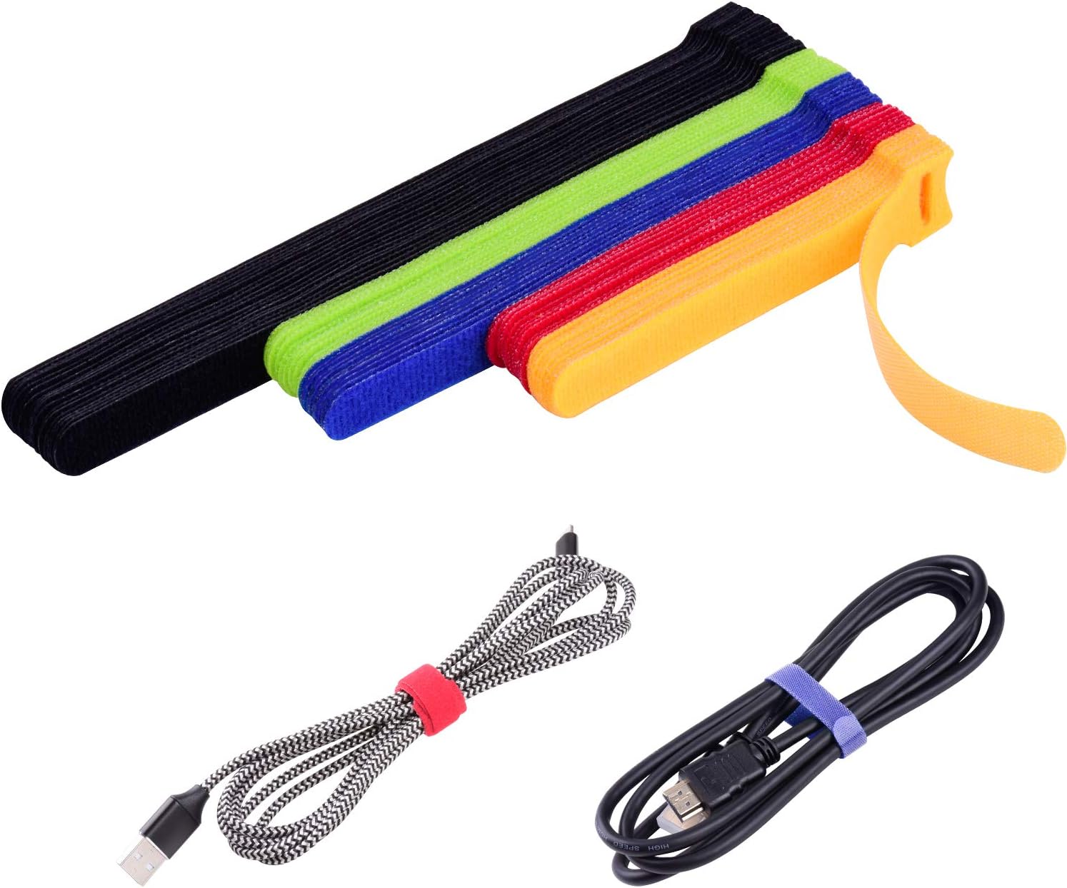 Organize Cables Easily with OneLeaf Ties