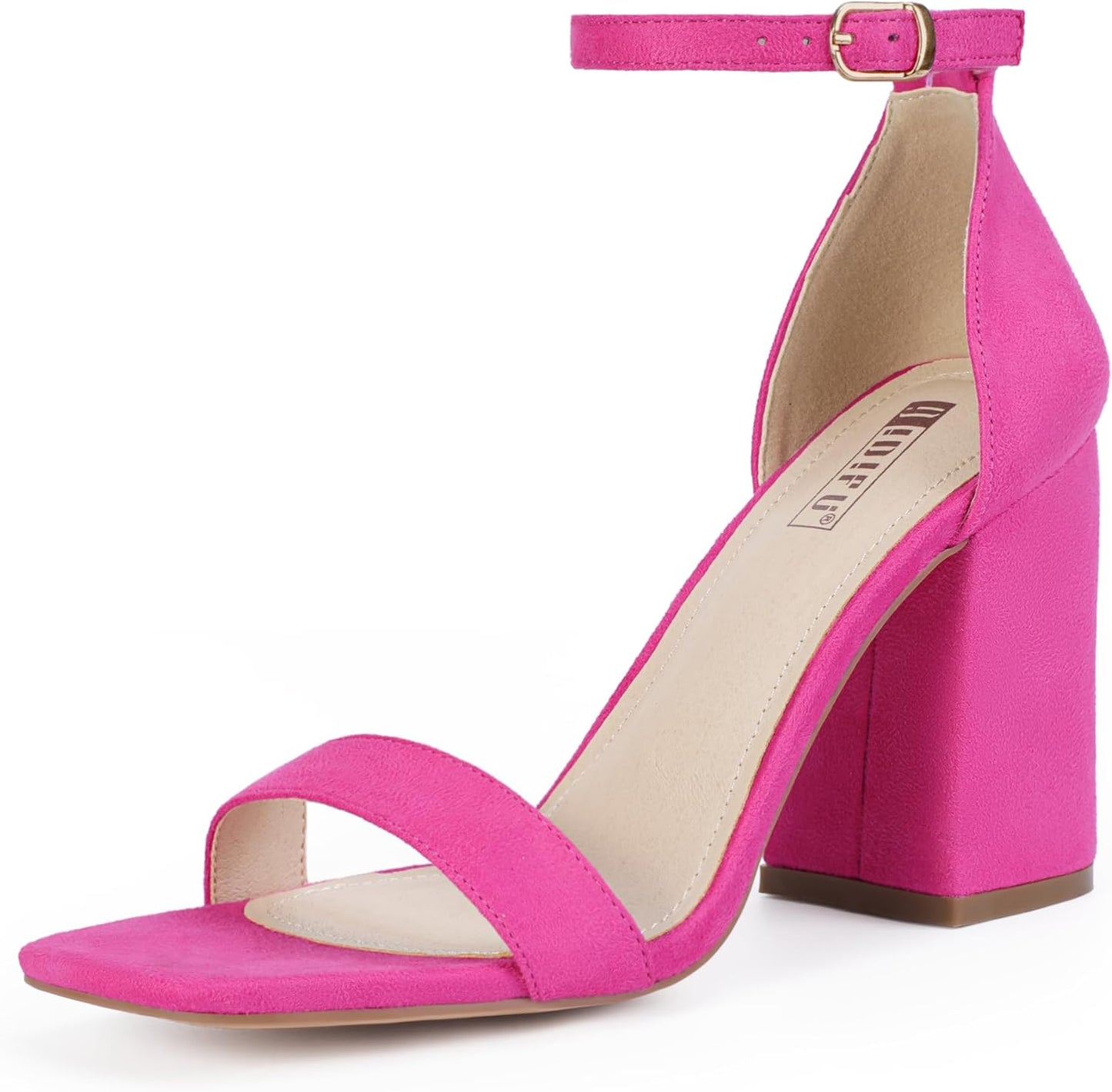 IDIFU Chunky Block Heels for Wedding Party Dress Sandals
