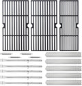 Charbrofire 5-Burner Cast Iron Grill Grates and Parts - Heavy Duty Fit