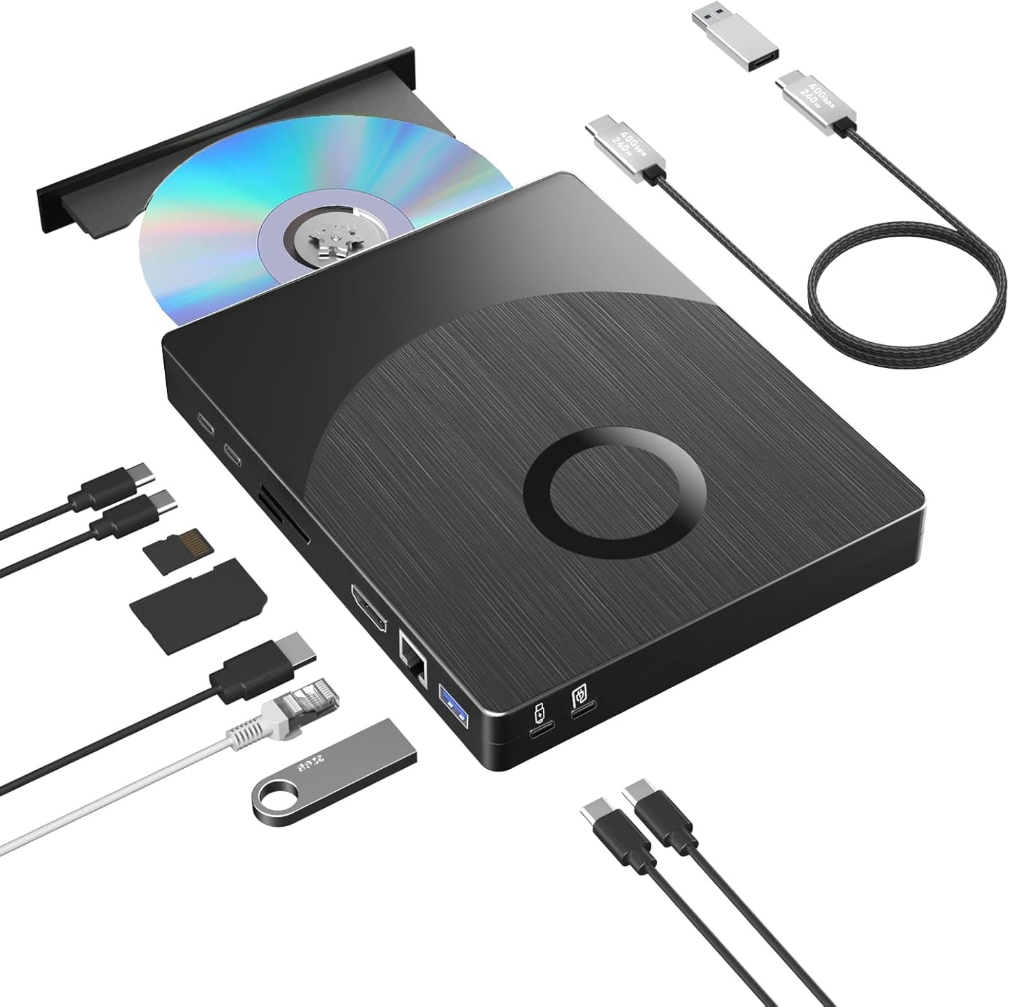 Ultimate 8-in-1 Blu-ray Drive: 100G Disc Support