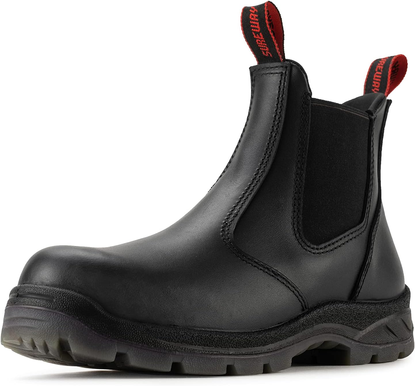 SUREWAY Men's Slip-On Work Boots: Comfort and Durability Combined