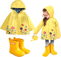 Toddler Raincoat and Boots Set for Kids - Adorable and Cozy
