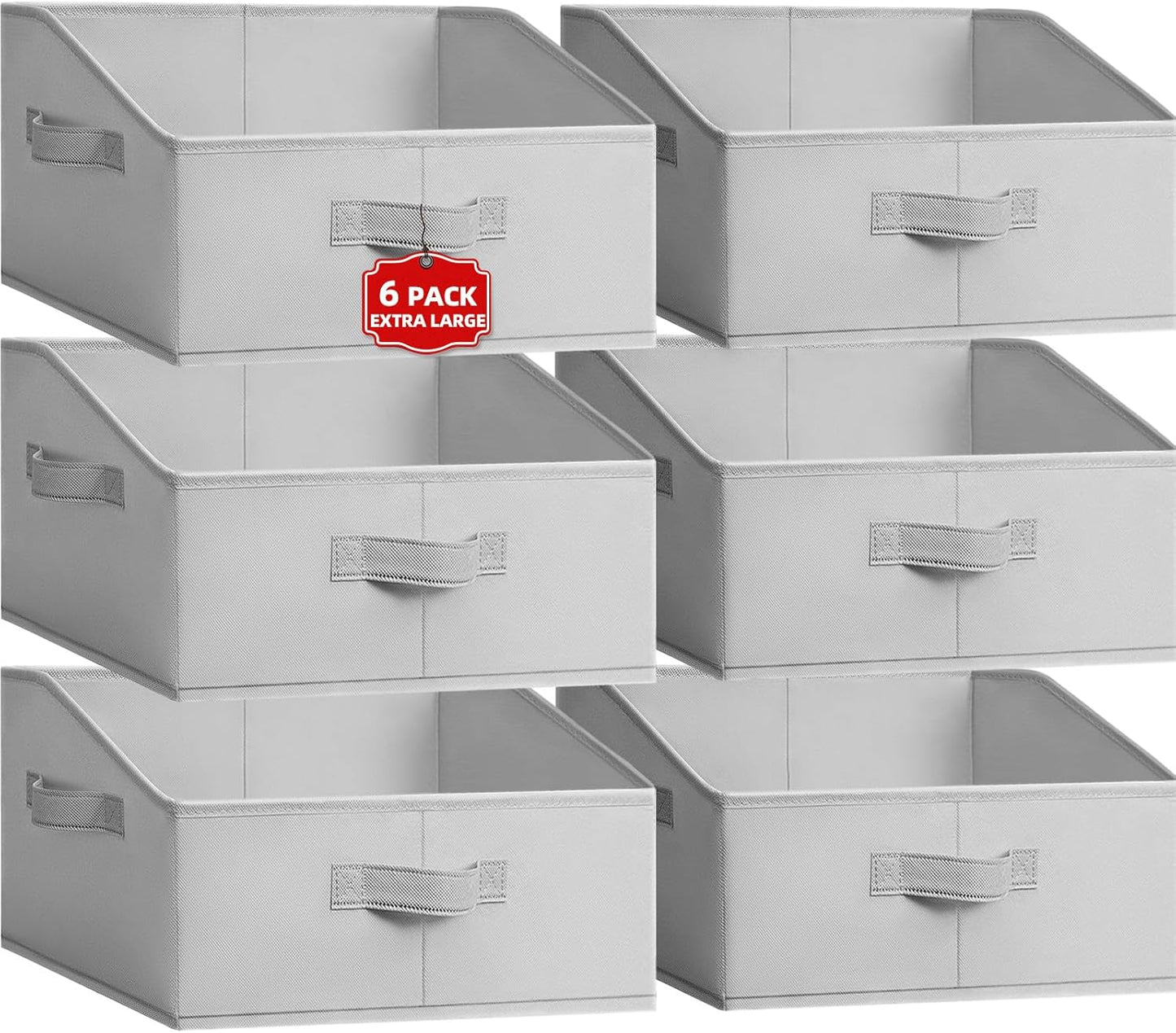 Extra Large Closet Organizers Bins for Home Clothes Storage