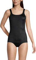 Chlorine Resistant Tugless Sporty One-Piece Swimsuit - Supportive Fit
