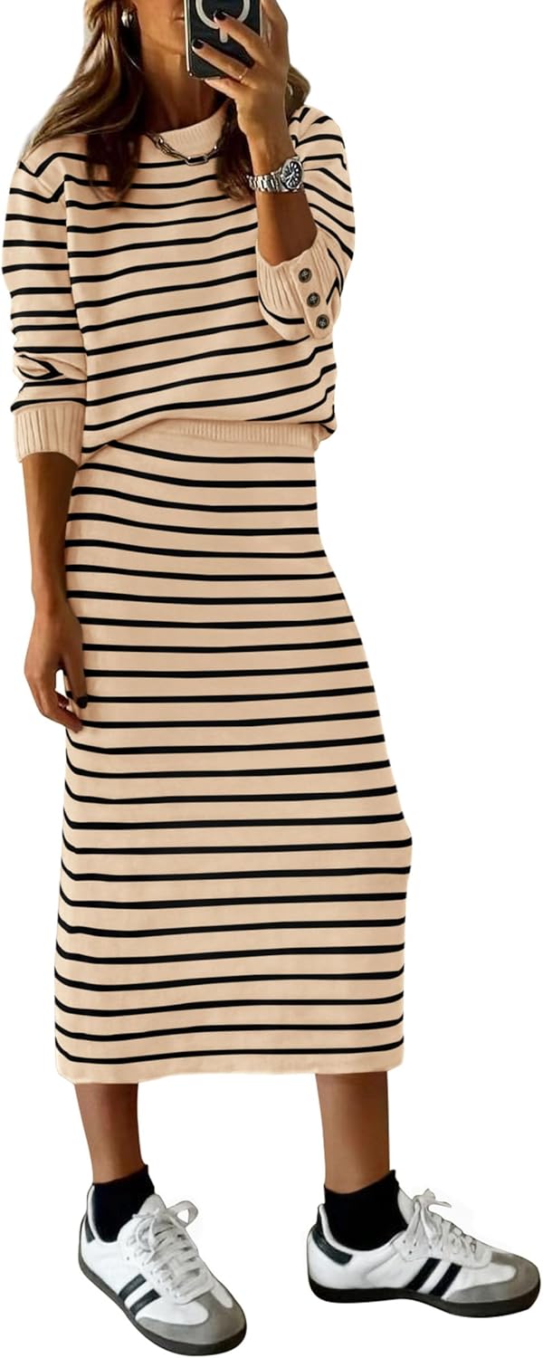 Stylish 2 Piece Skirt Sets for Women - Fall Fashion 2025