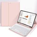 aoub Case for iPad 10.2 inch - Detachable Bluetooth Keyboard Cover
