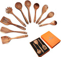 Natural Teak Wooden Cooking Utensils Set for Every Kitchen