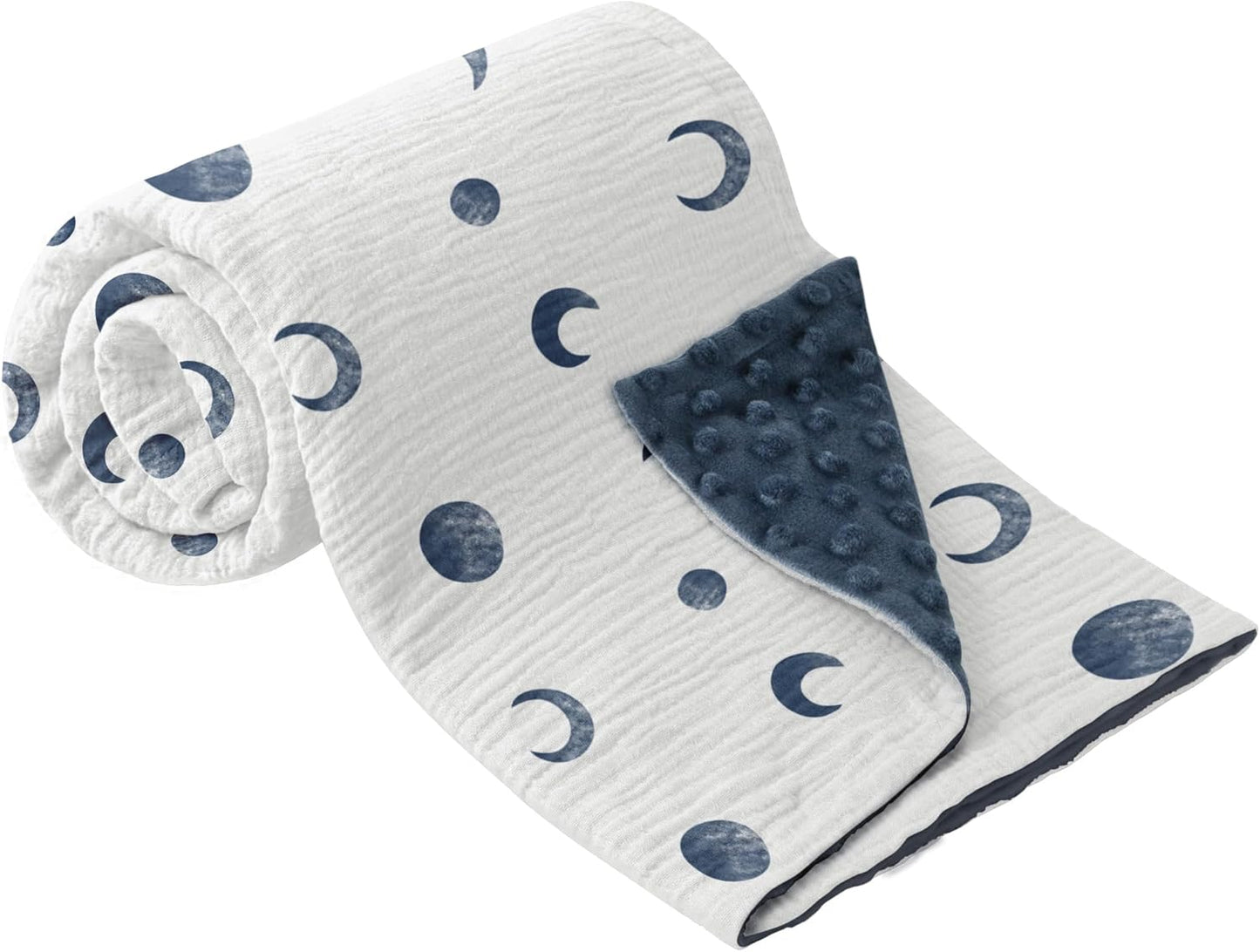 Bearmoss Muslin-Cotton Baby Blanket: Cozy Comfort for Newborns