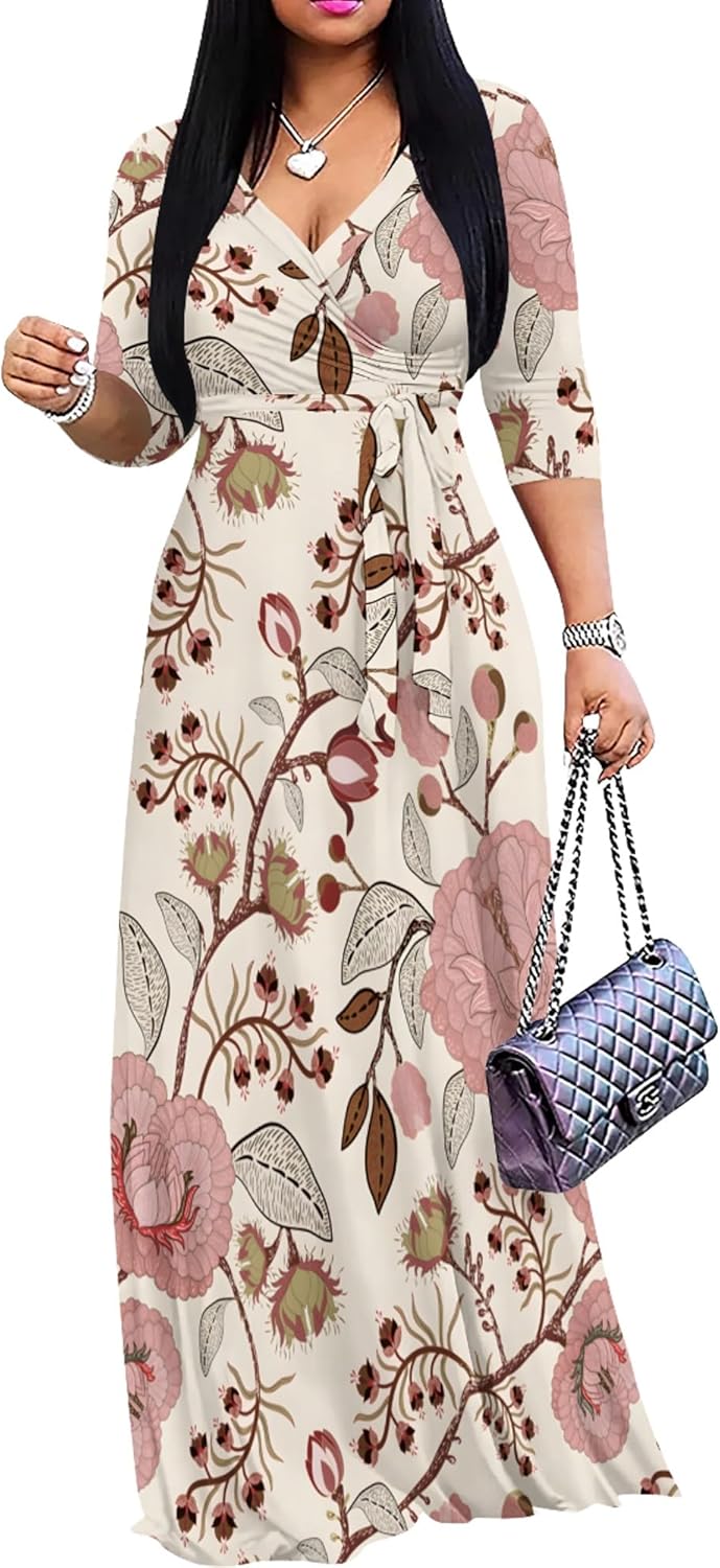 PinkPatty Women's Plus Size Maxi Dresses for Every Occasion