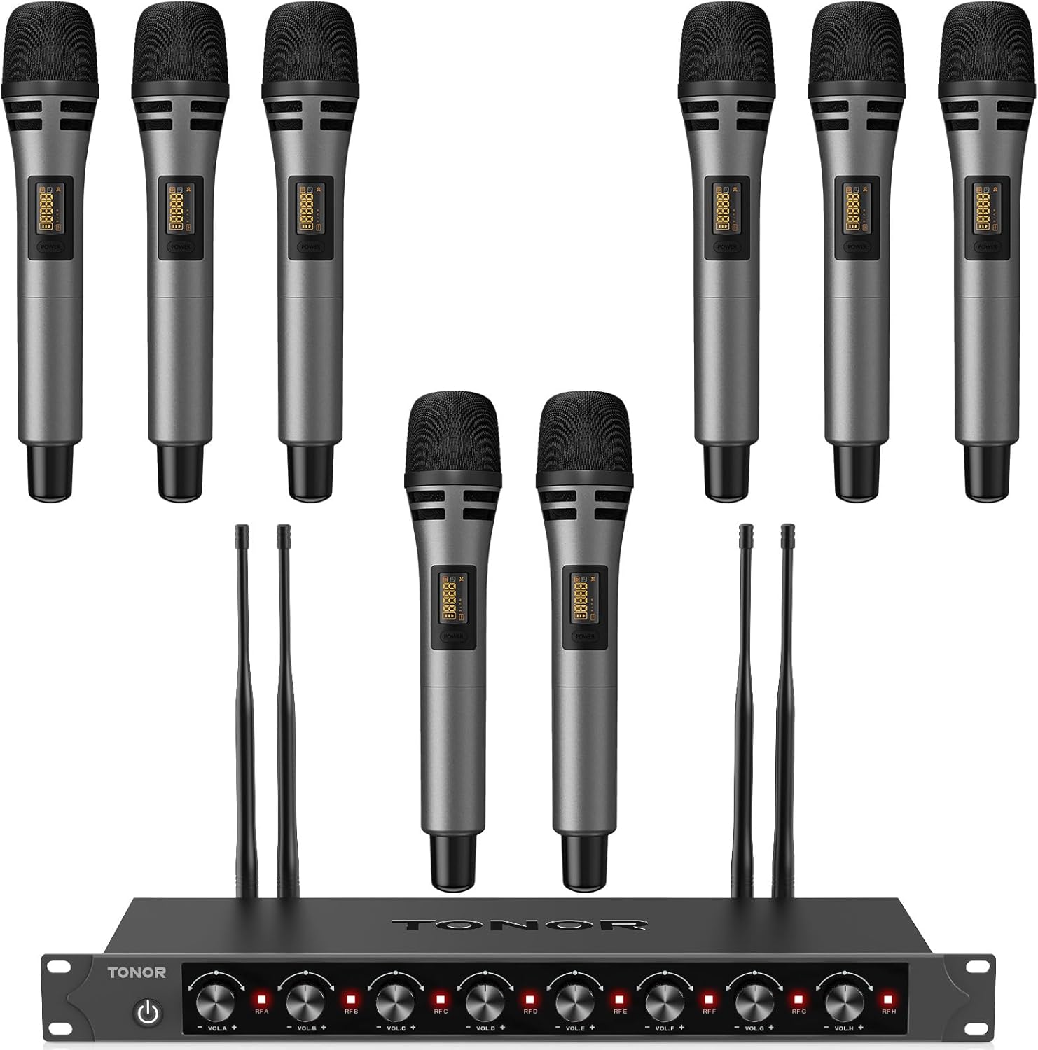 TONOR Wireless Microphones System for Karaoke and Events