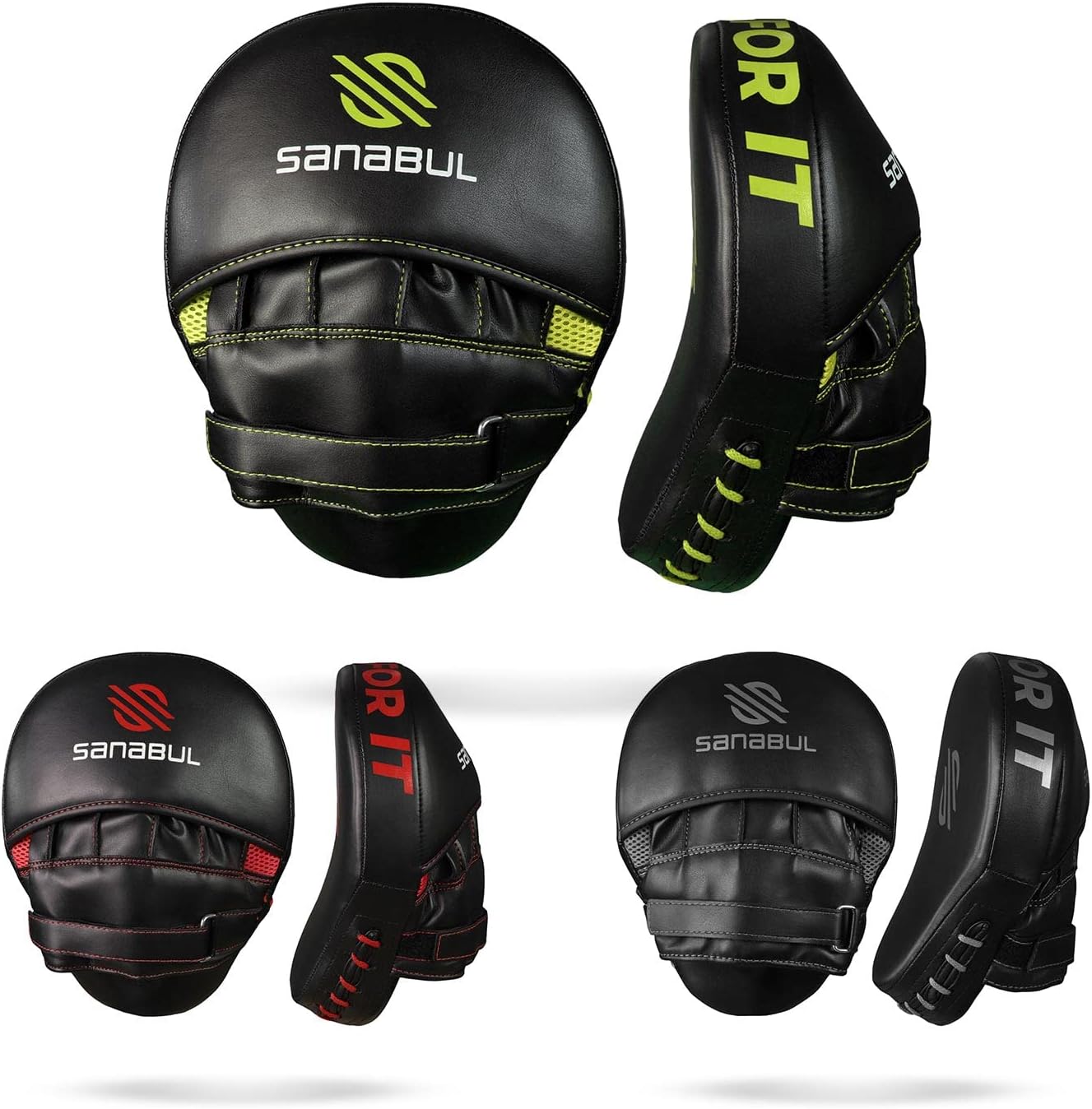 Sanabul Curved Punching Mitts - Ultimate Training Gear