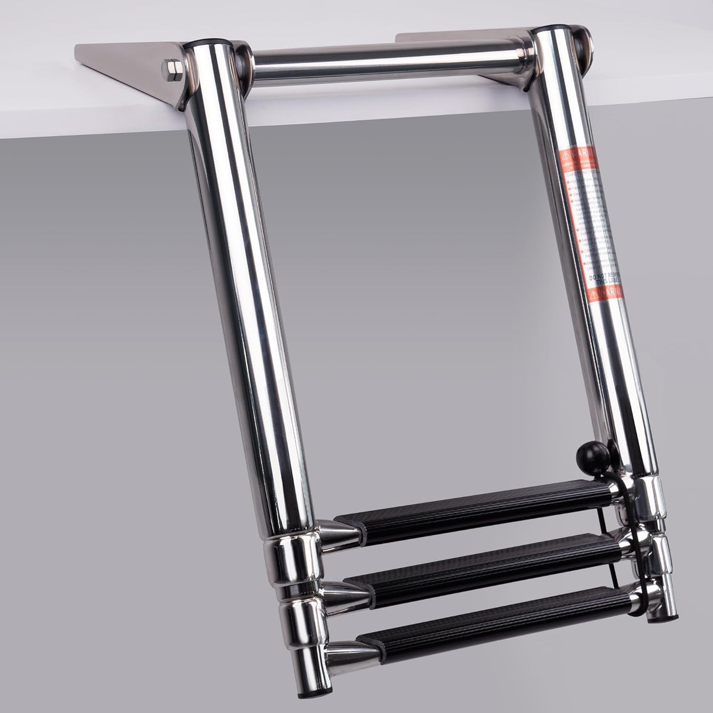 Stainless Steel 3 Step Boat Ladder for Easy Marine Boarding