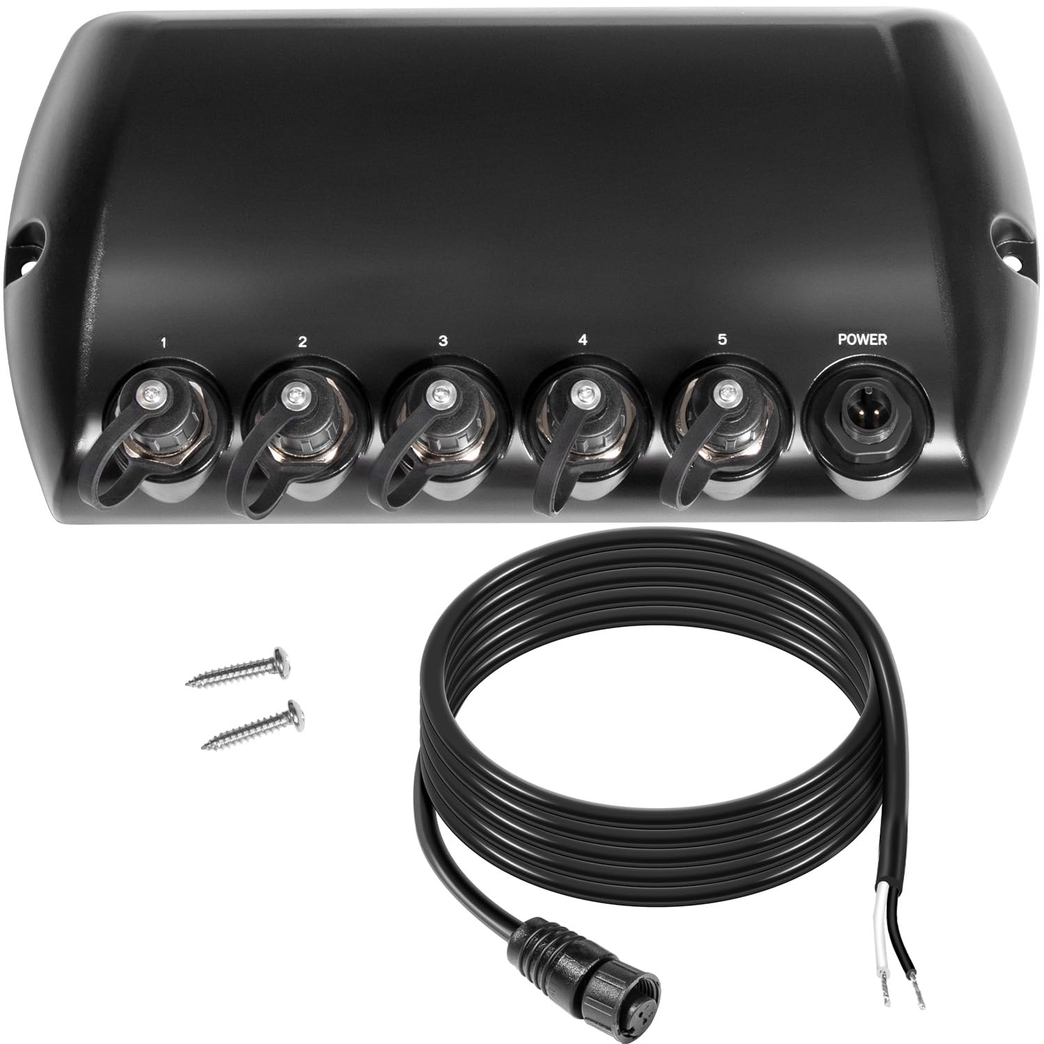 5 Port Ethernet Switch for Humminbird Models - Waterproof Hub
