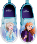 Frozen Canvas Slip-On Sneakers for Girls Toddlers - Elsa Anna