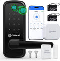 Smart Door Lock with Handle Keyless Entry - App, Fingerprint, Keypad