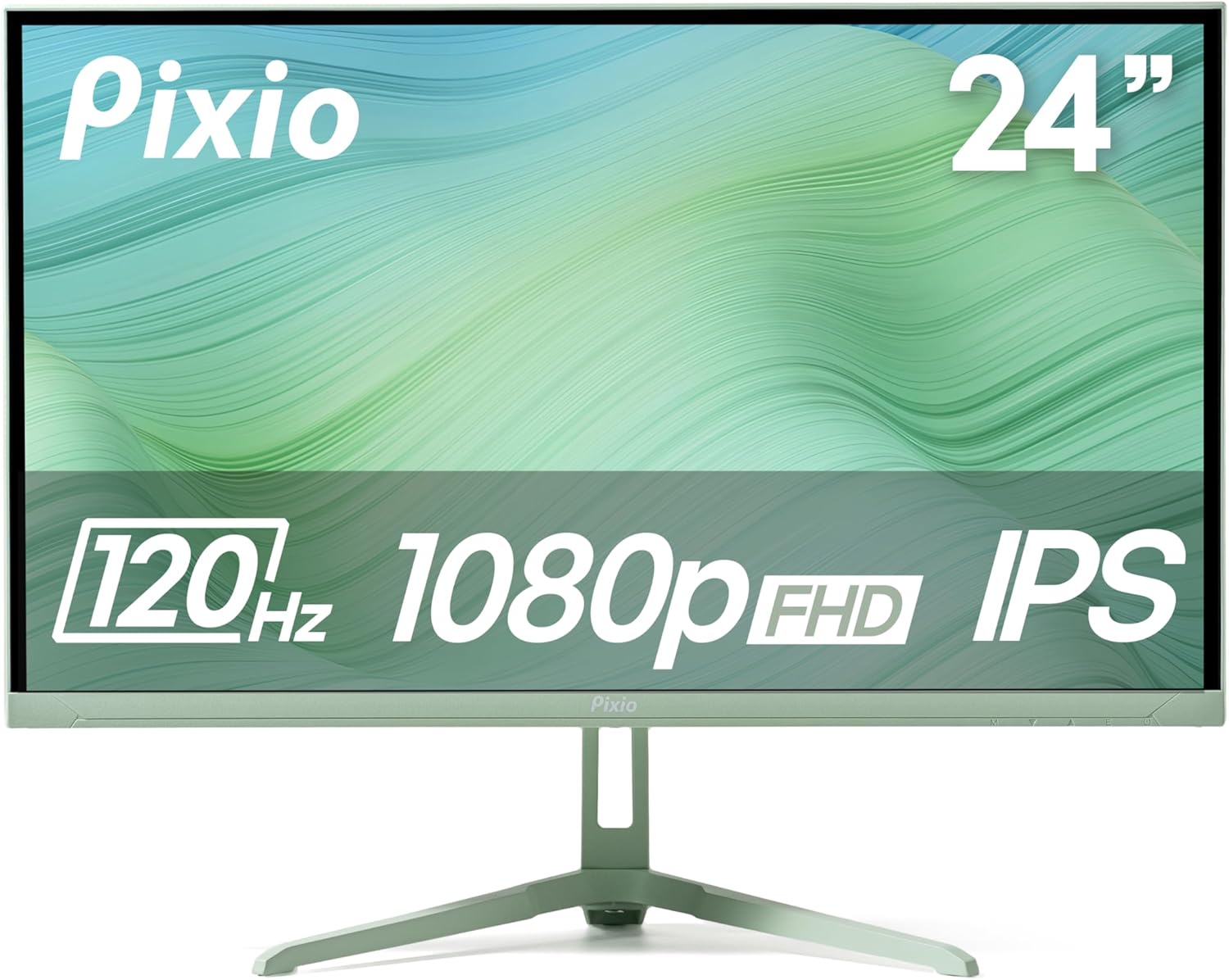 Pixio PX246 Wave 24 inch Gaming Monitor with 120Hz Refresh Rate