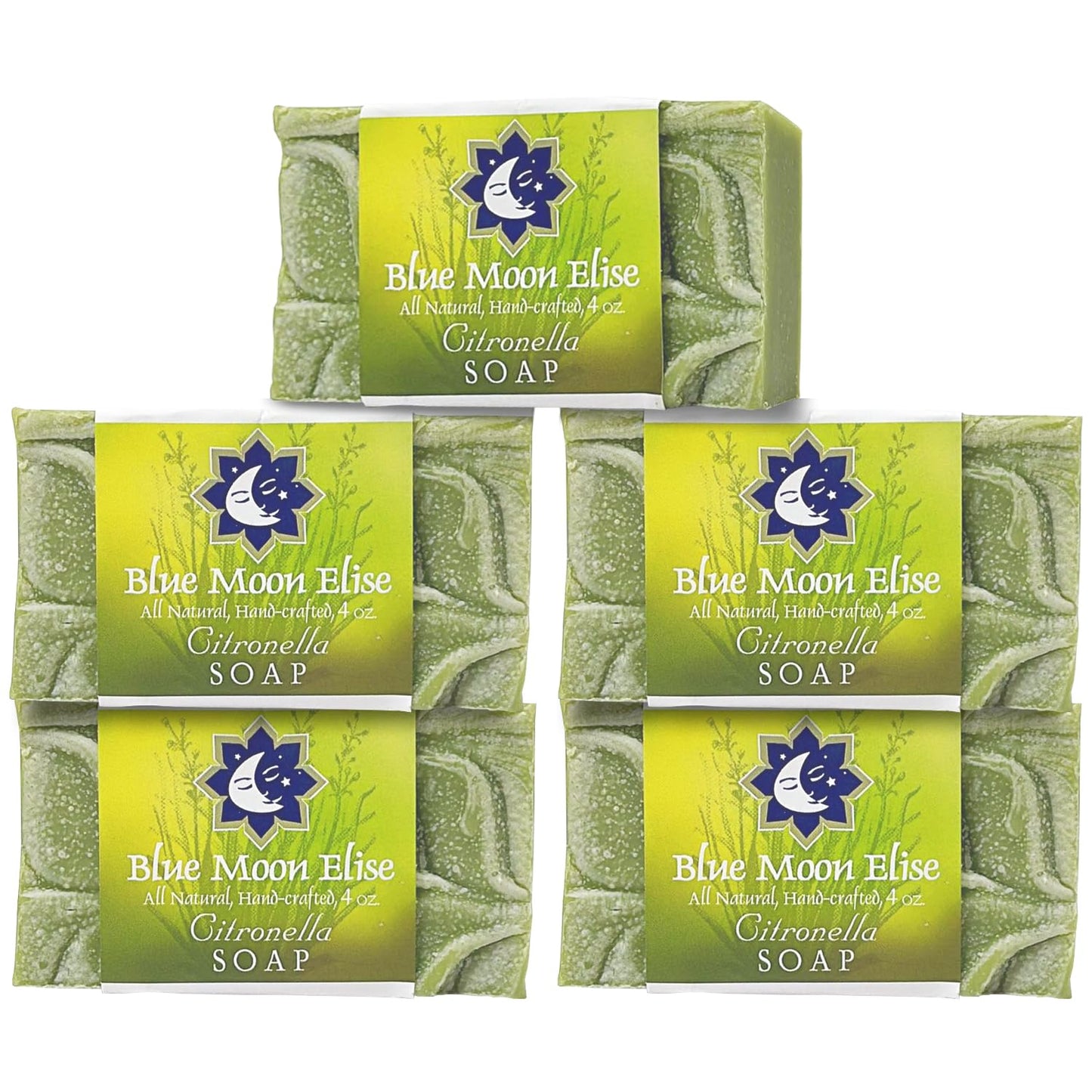 All Natural Citronella Soap Bars for Outdoor Adventures