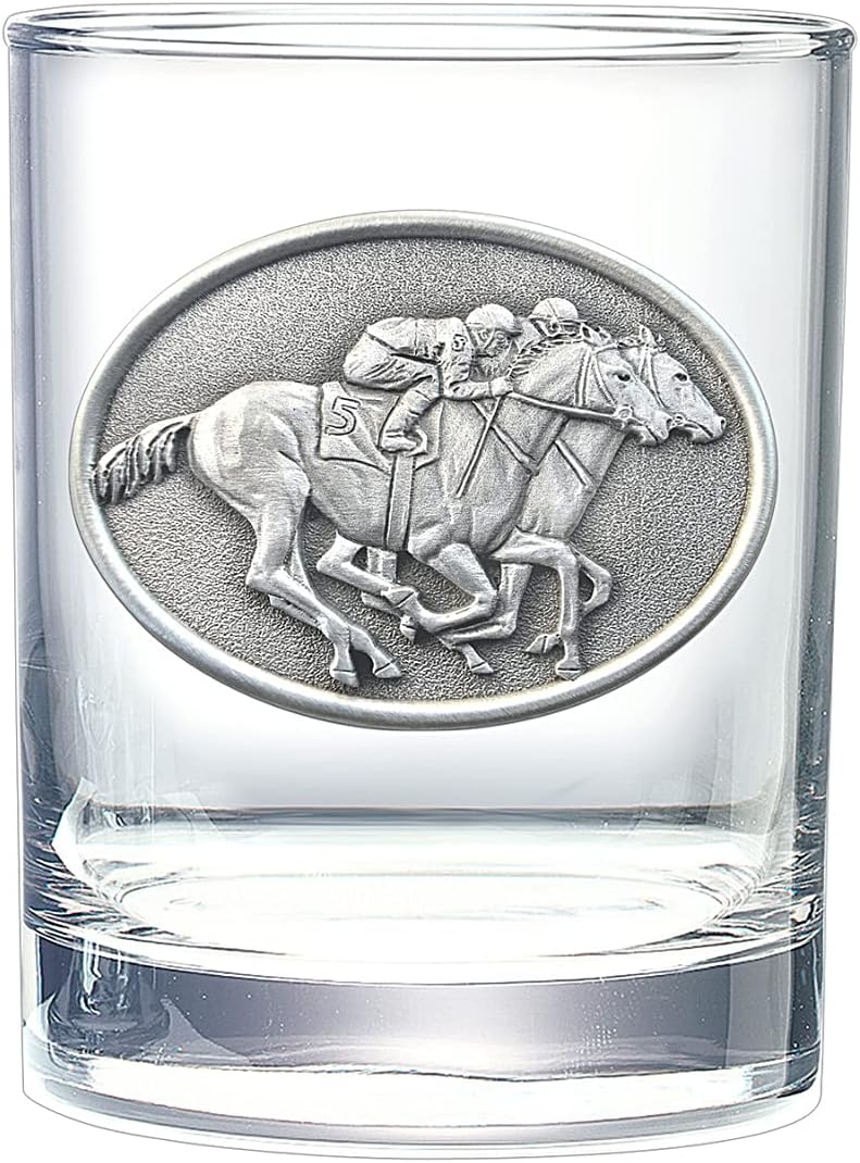 Heritage Pewter Double Old Fashion Glass - Unique Gift Idea