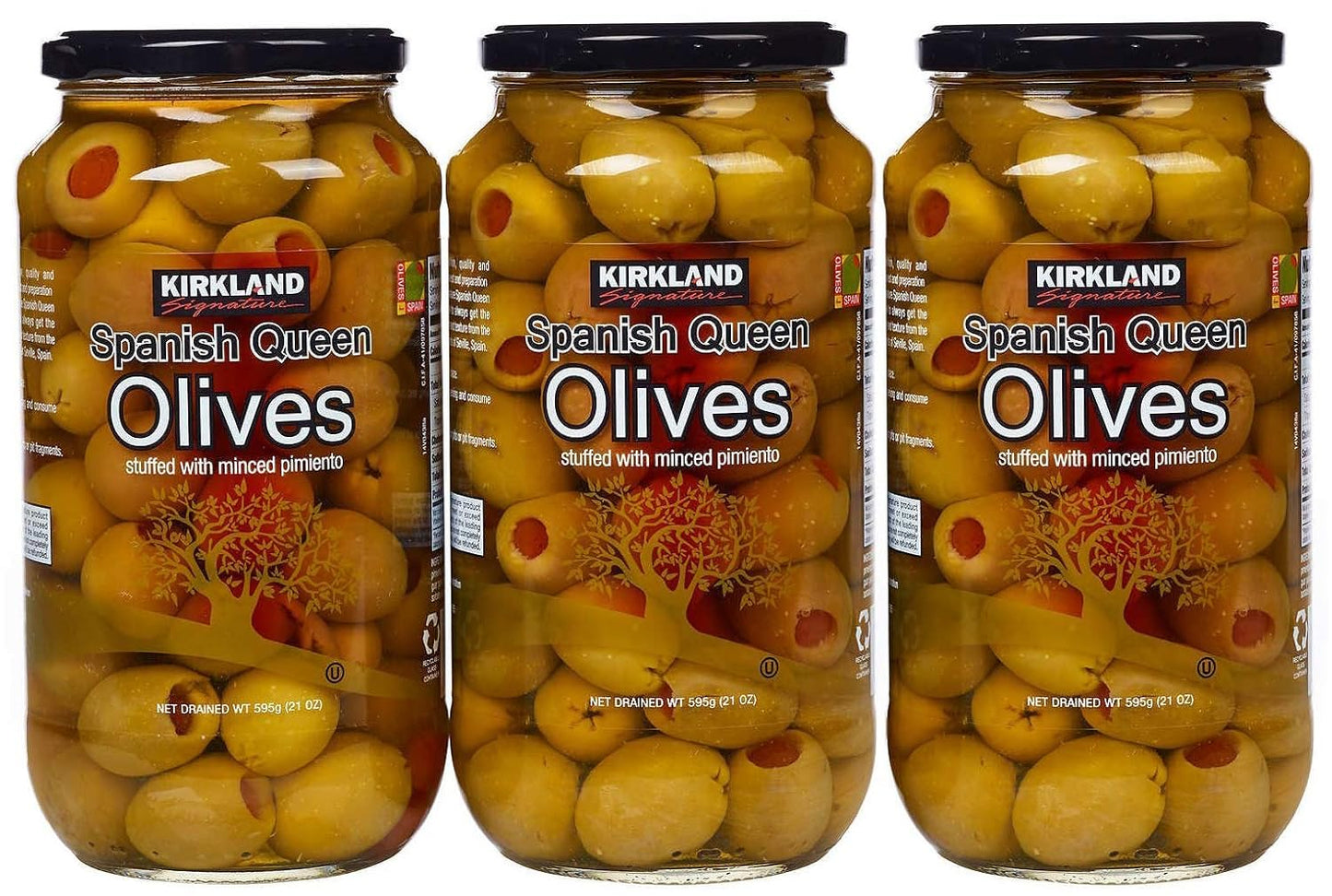 Kirkland Signature Spanish Queen Olives Stuffed With Pimiento