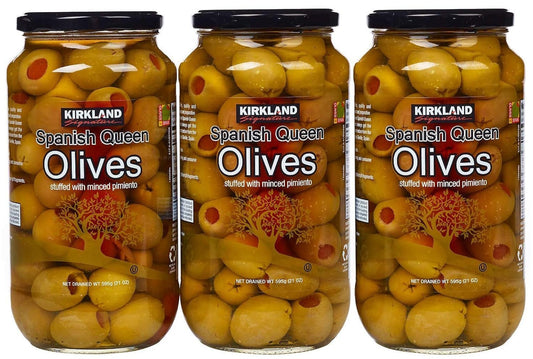 Kirkland Signature Spanish Queen Olives Stuffed With Pimiento