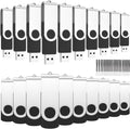 128MB USB Flash Drive 100 Pack - Bulk Thumb Drives for Data