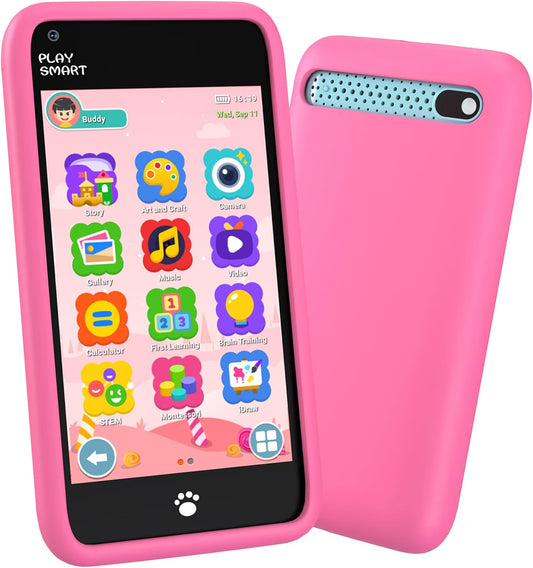 MOMILLA Kids Toys Smart Phone with 3.97in Touchscreen Fun