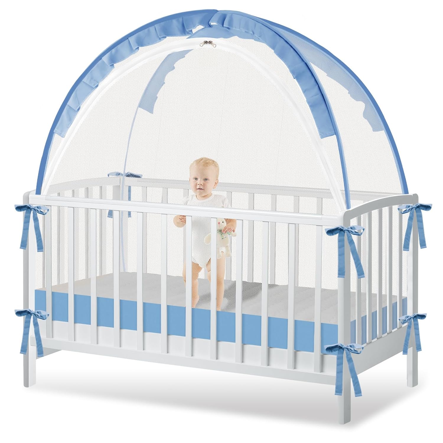 Crib Tent to Keep Baby from Climbing Out - Safe and Secure