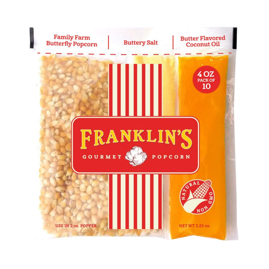 Franklin's Gourmet Popcorn for Perfect Movie Nights