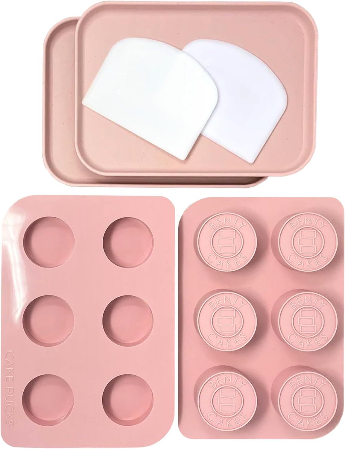 Benty Cakes CakePuck Bonus Bundle Set for Perfect Desserts