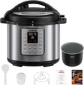 12-in-1 Electric Pressure Cooker 8 Quart - Fast, Multifunction Cooker