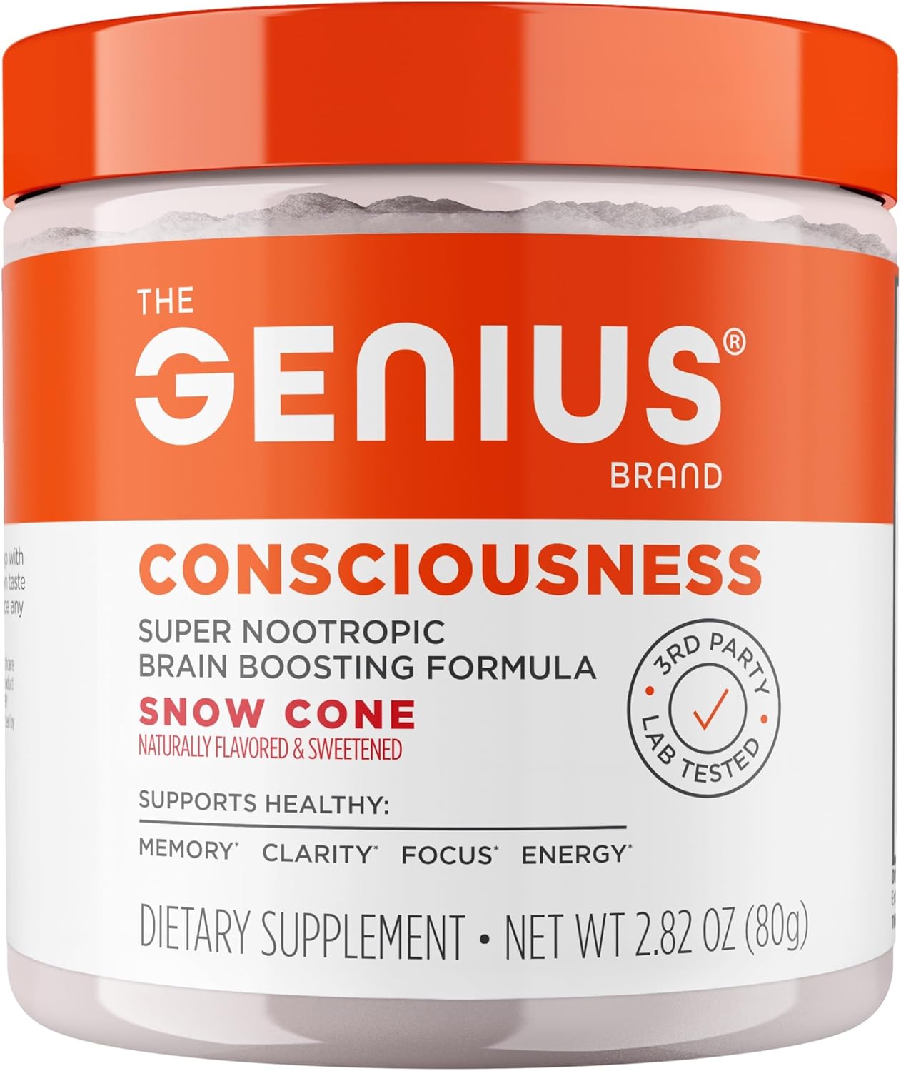 Genius Consciousness Brain Health Supplement for Clarity & Focus
