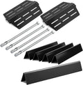 Genesis E-330 Grill 4 Burner Replacement Parts - Heavy Porcelain Set